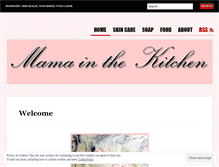 Tablet Screenshot of mamainthekitchen.com